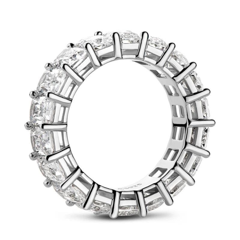 Radiant Cut Eternity Ring
