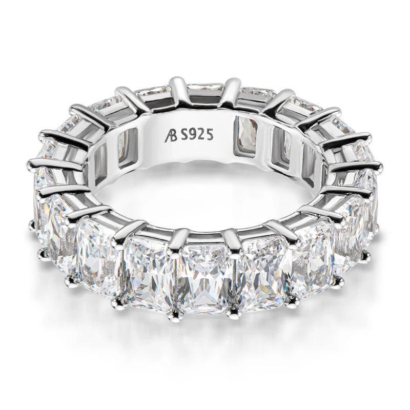 Radiant Cut Eternity Ring