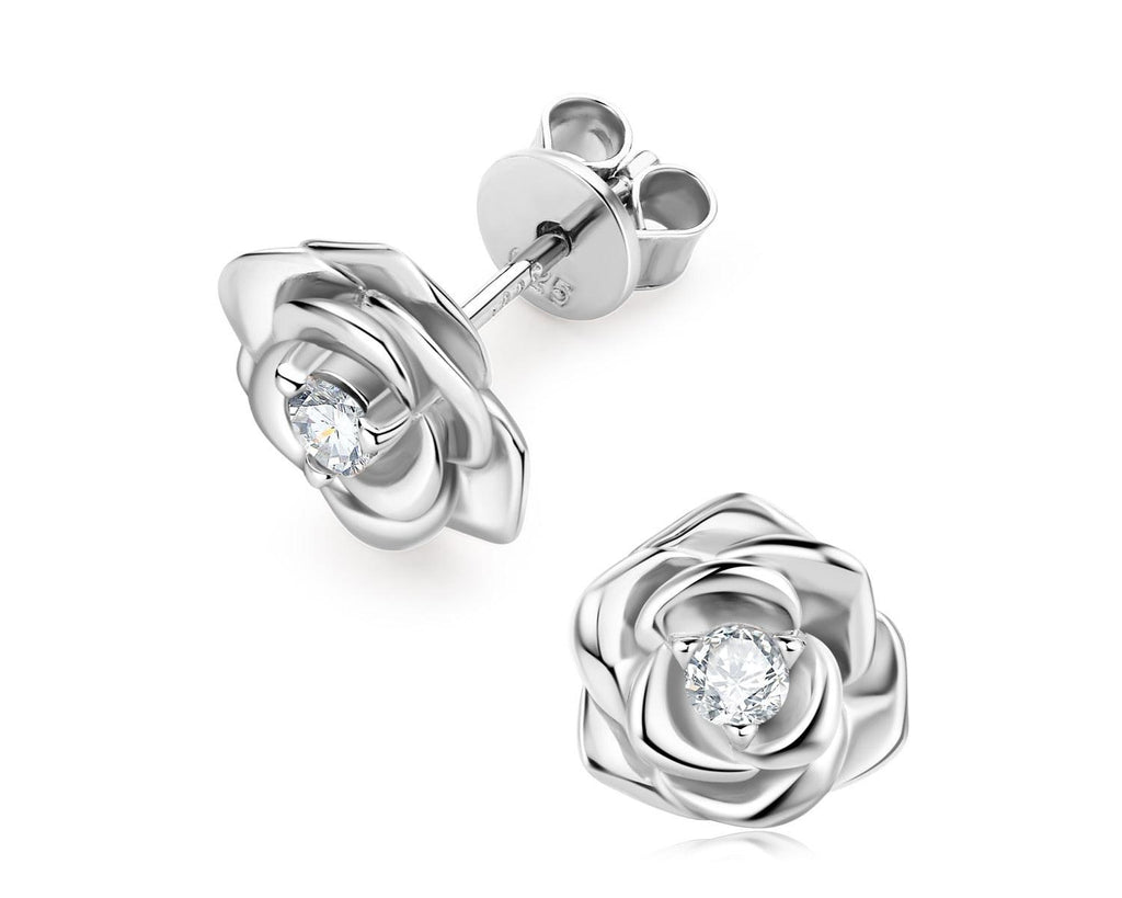 Rose Flower Jewelry Set