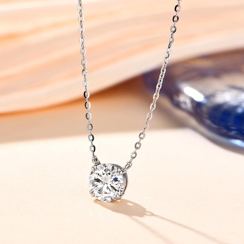 Round Stone Necklace