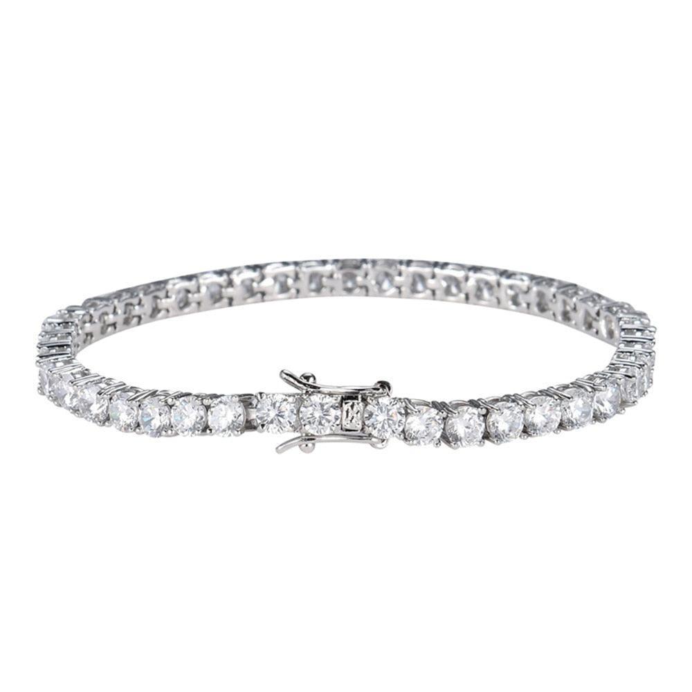Round Stone Tennis Bracelet