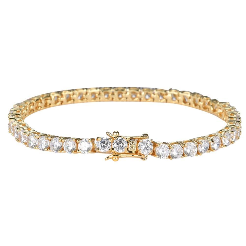Round Stone Tennis Bracelet