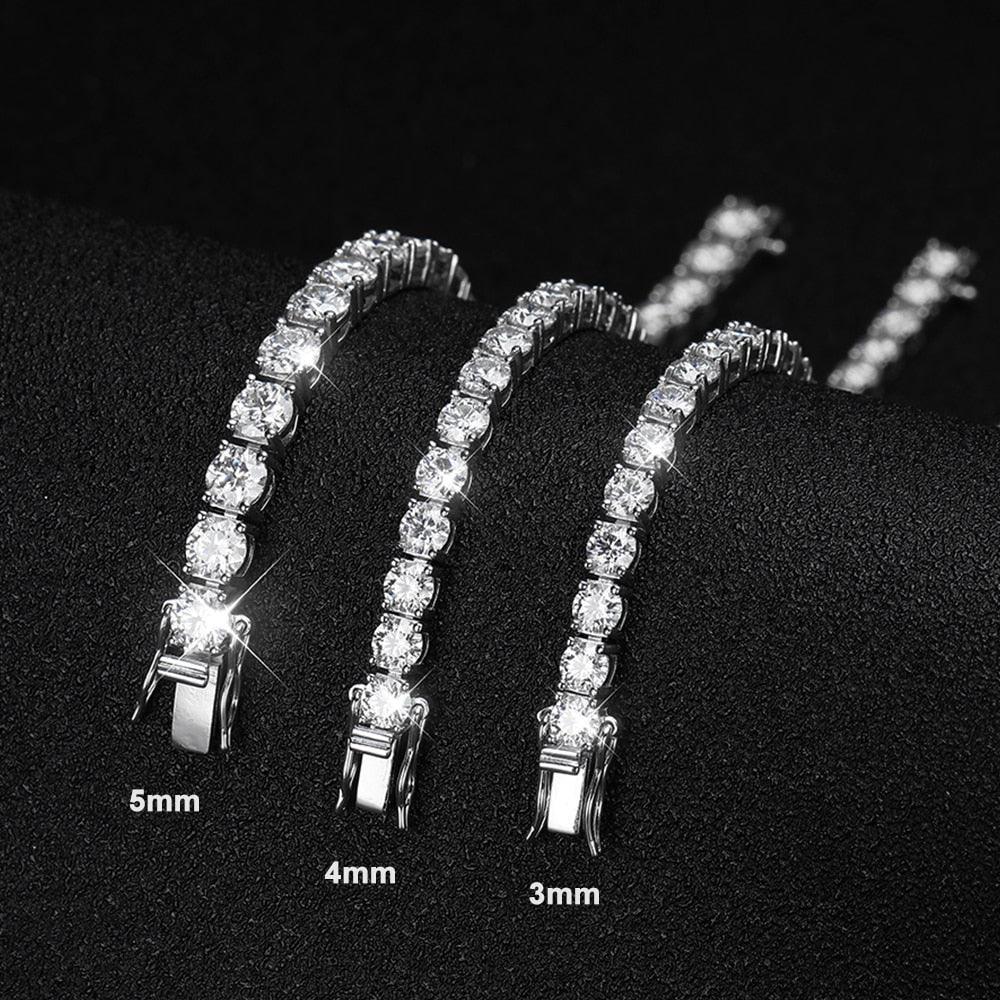 Round Stone Tennis Bracelet