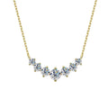 Seven Stone Sparkling Necklace