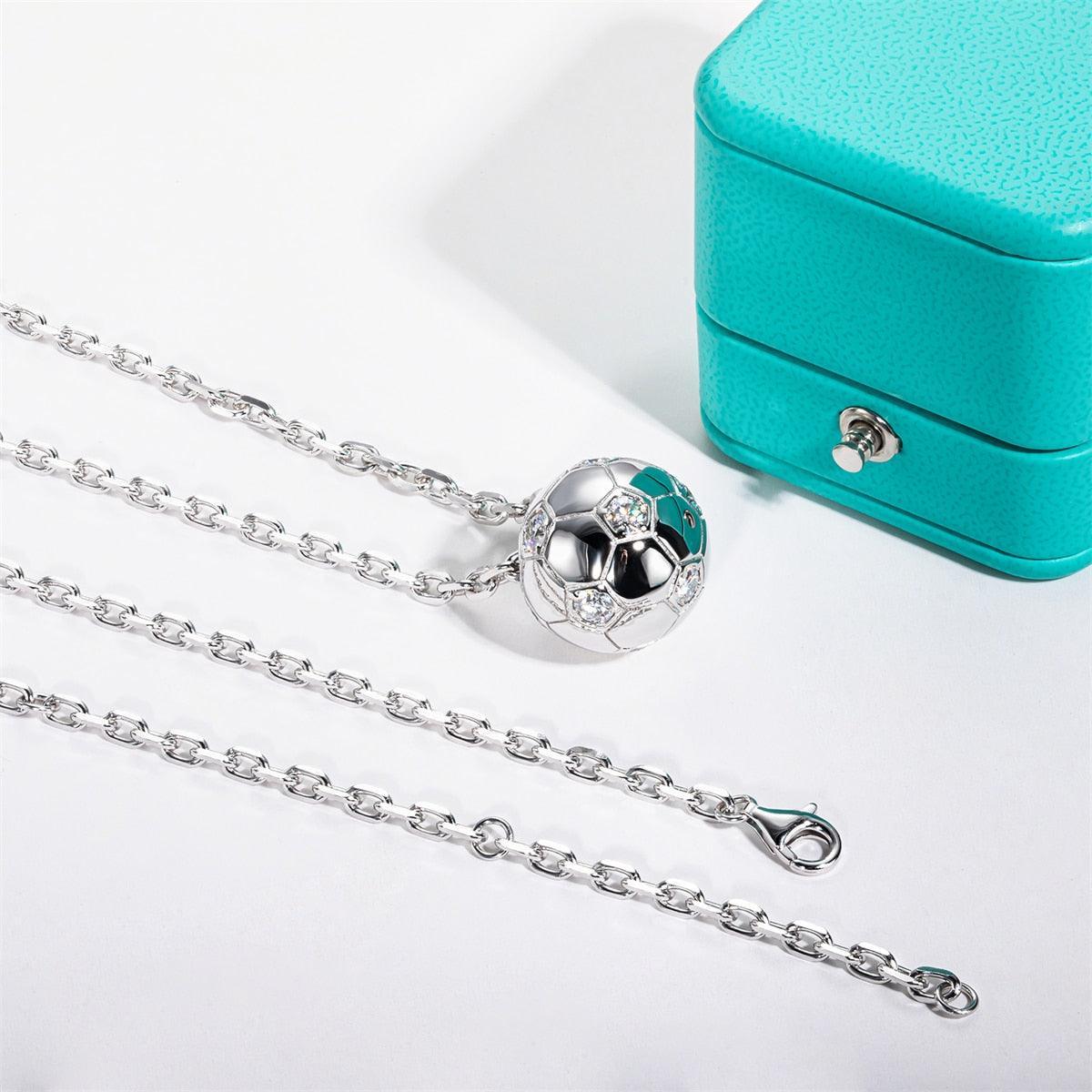 Soccer Pendant Necklace