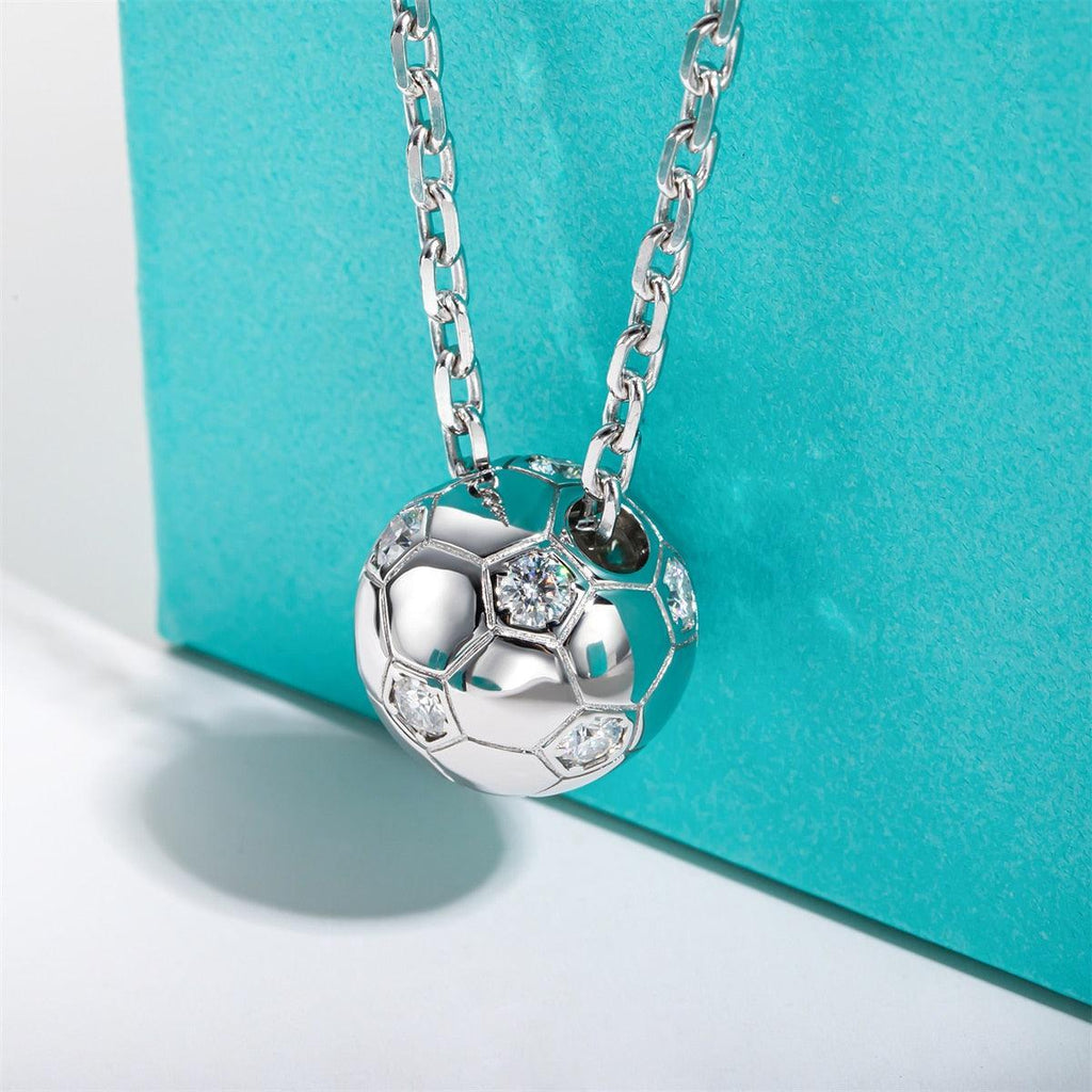 Soccer Pendant Necklace