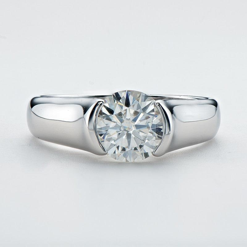 Solitiare Bezel Engagement Ring