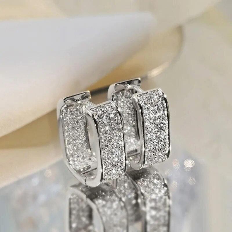 Square Hoop Earrings