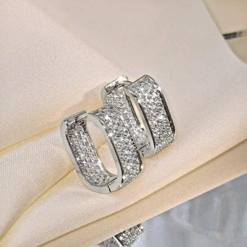 Square Hoop Earrings
