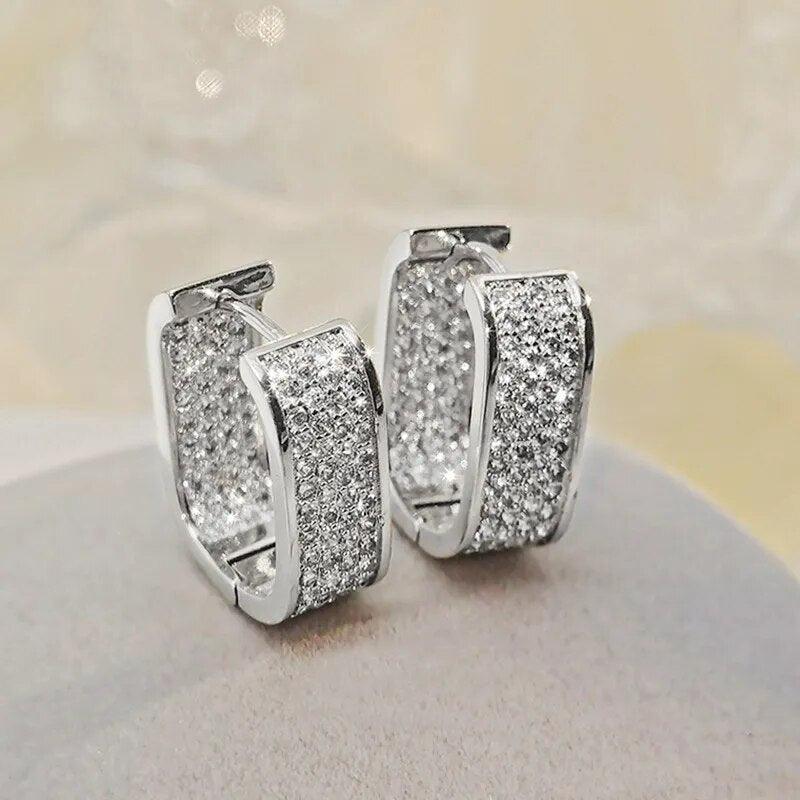 Square Hoop Earrings