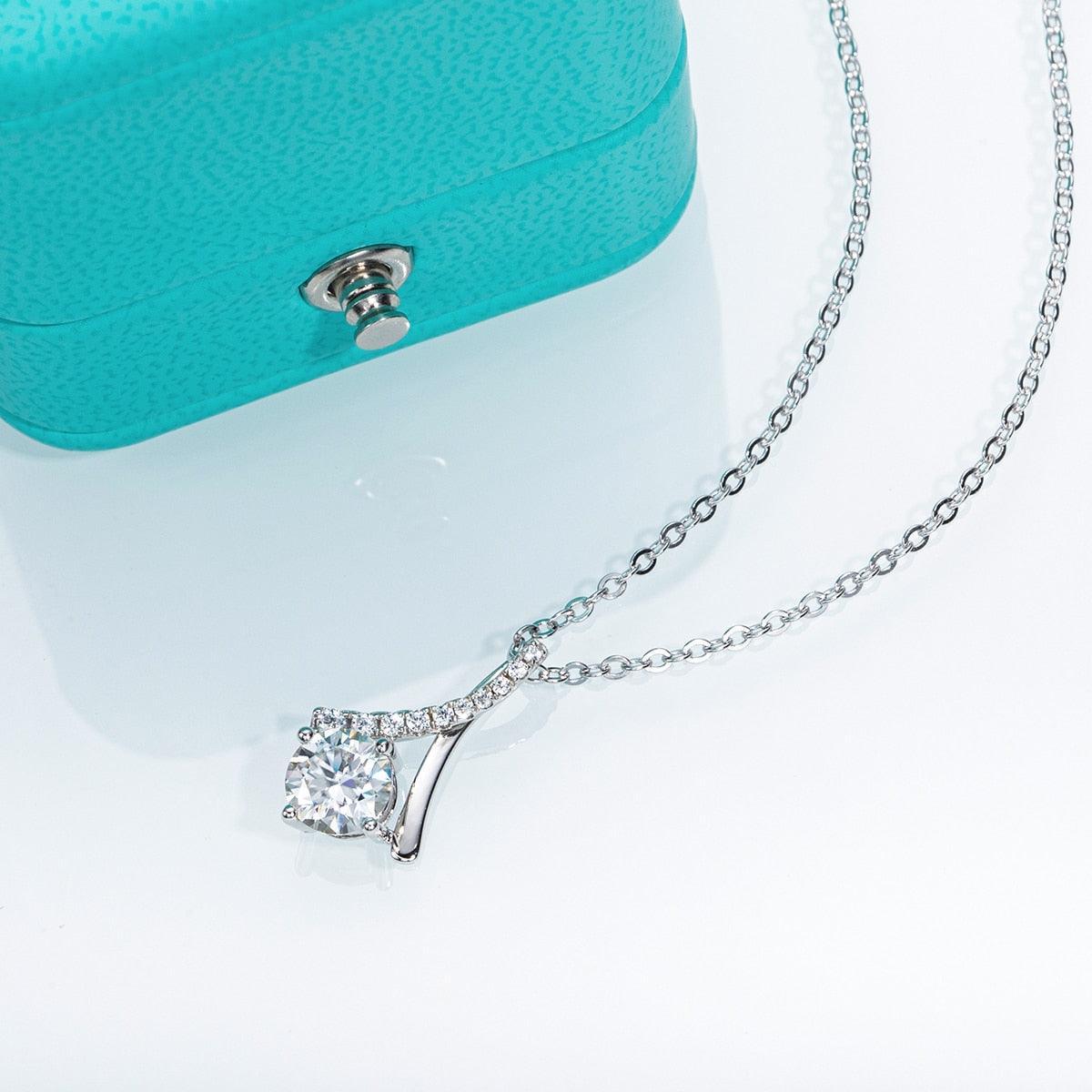 Teardrop Pendant Necklace