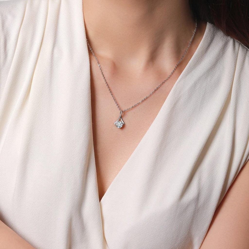 Teardrop Pendant Necklace