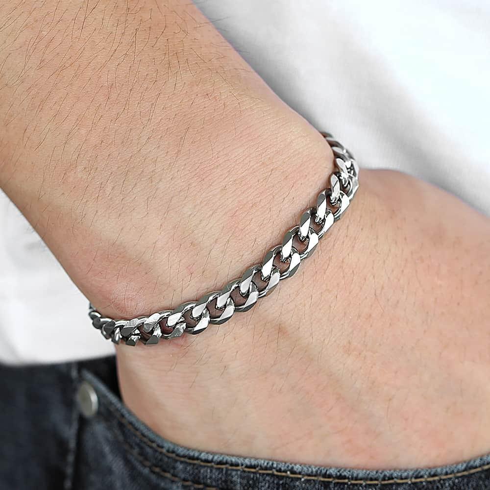 Trendy Men Cuban Link Bracelet