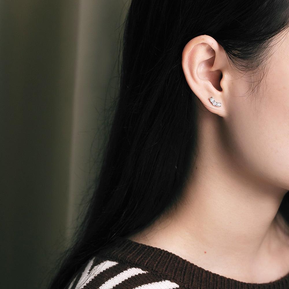 Triple Stone Trendy Earrings