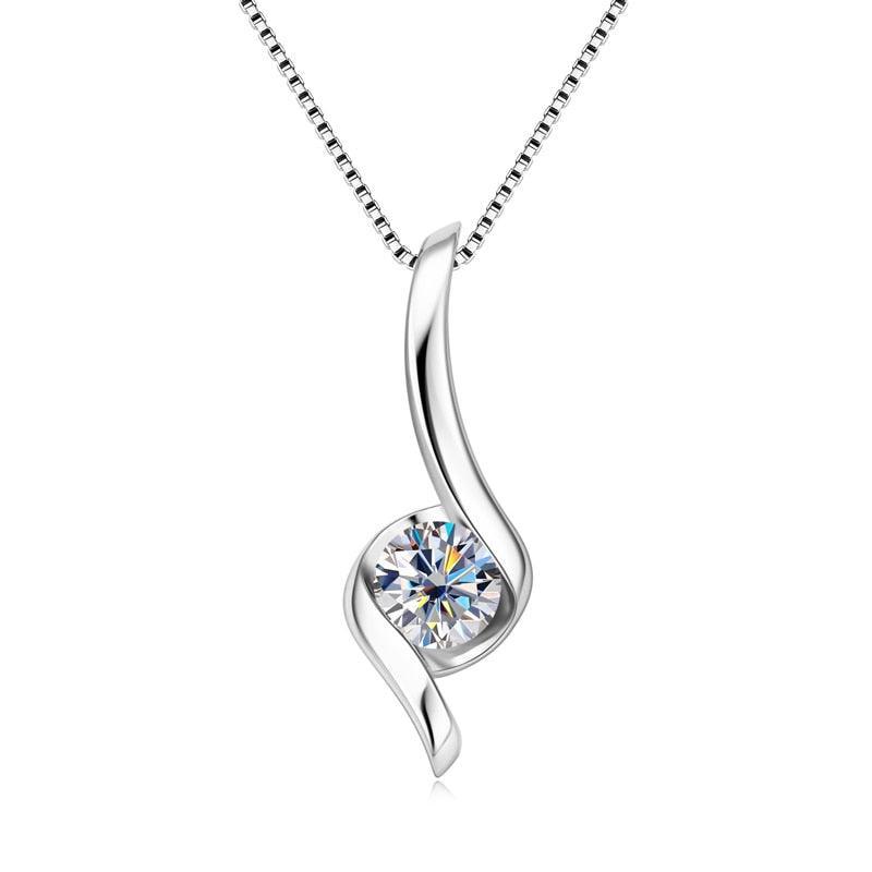 Twist Pendant Necklace