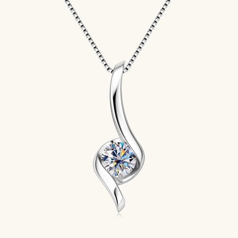 Twist Pendant Necklace