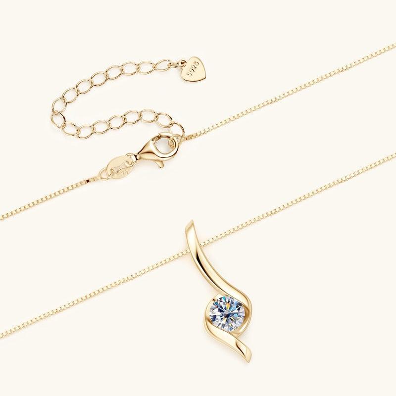 Twist Pendant Necklace