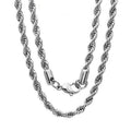 Twisted Rope Chain Necklace