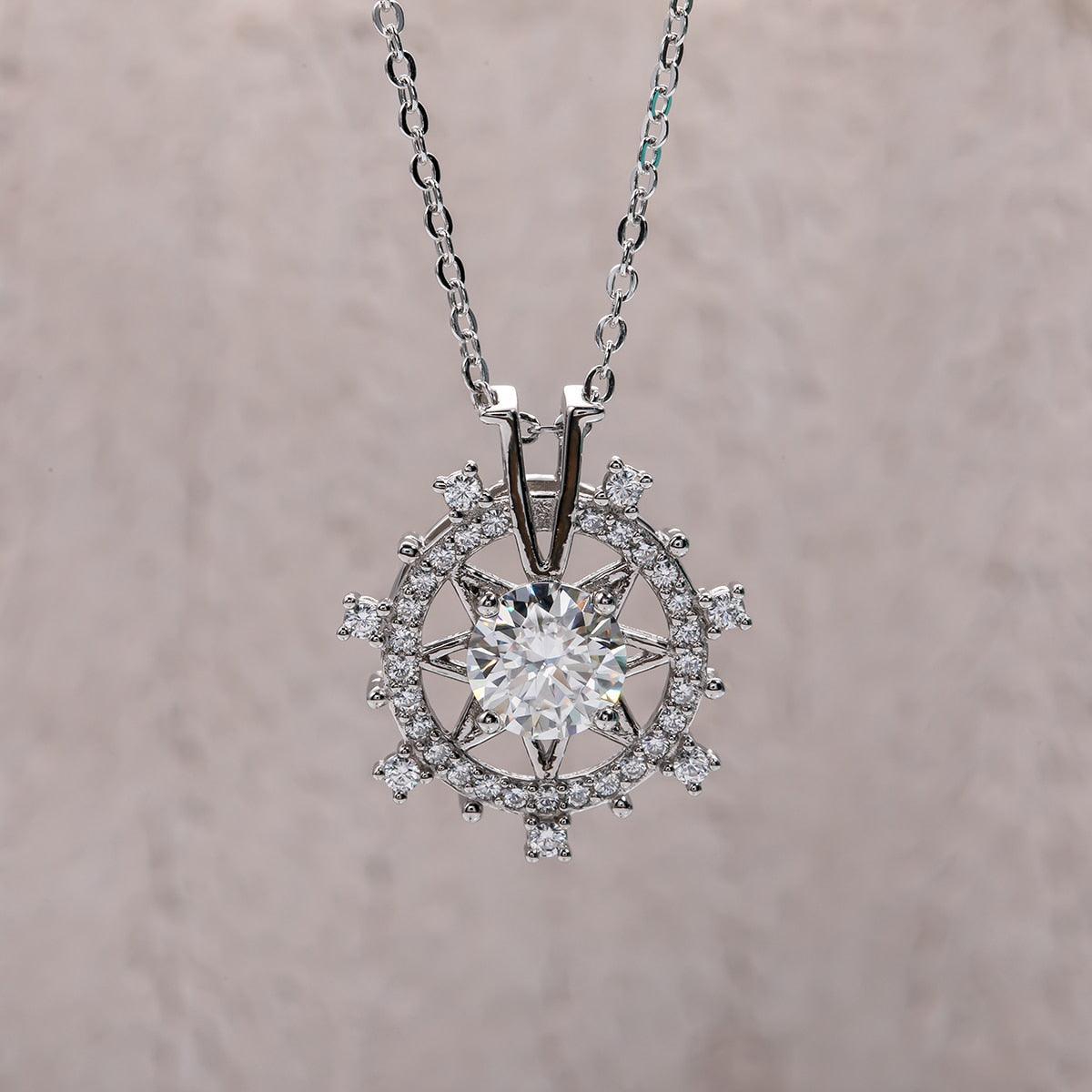 Windmill Pendant Necklace